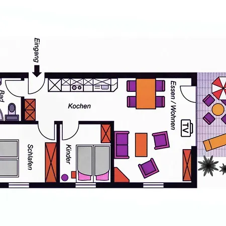 Das Gele Hus Appartement Prerow